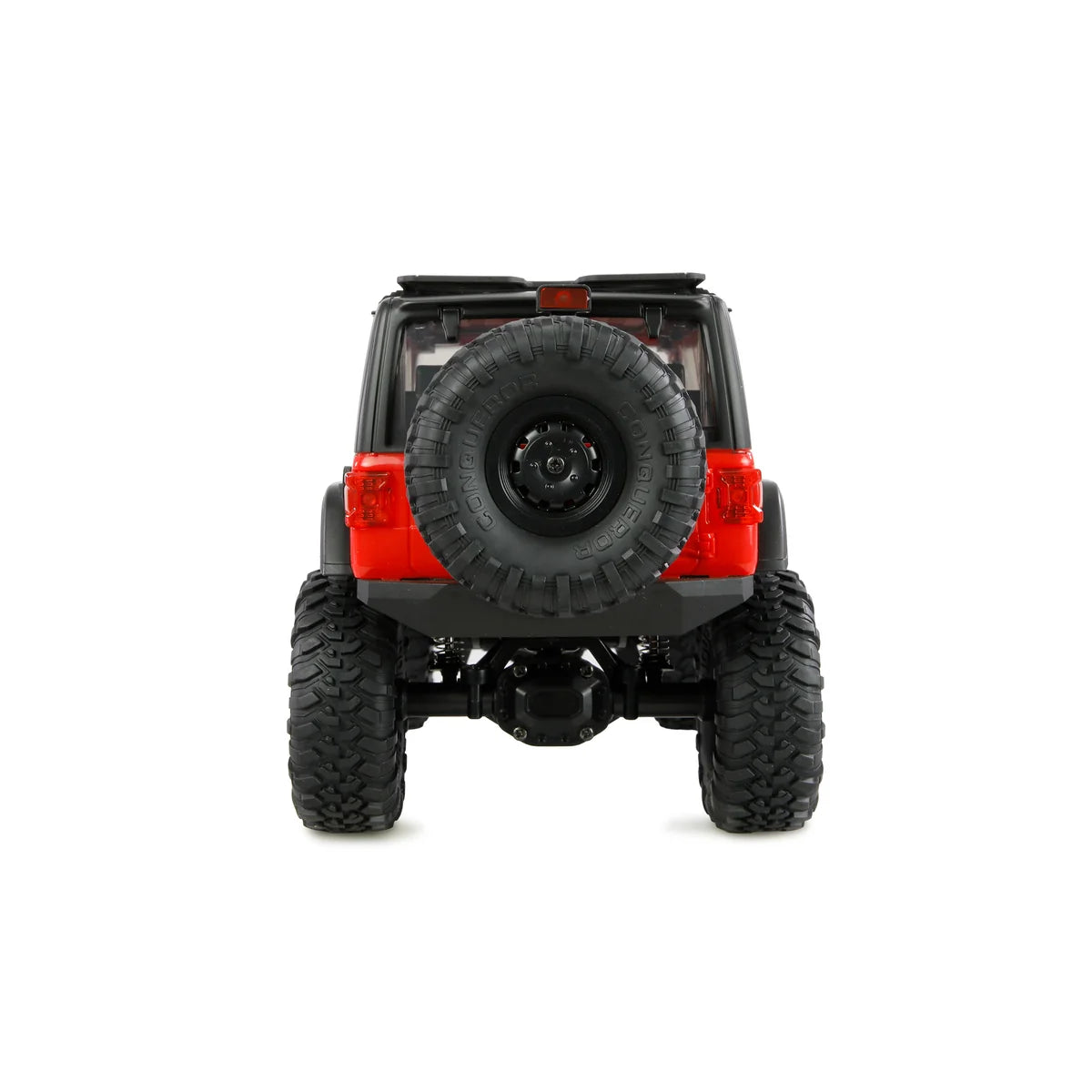 Amewi AMXRock Mini-Crosstrail Scale Crawler 4WD Rot 22721 im Maßstab 1:16 Crawler RTR – Rückansicht