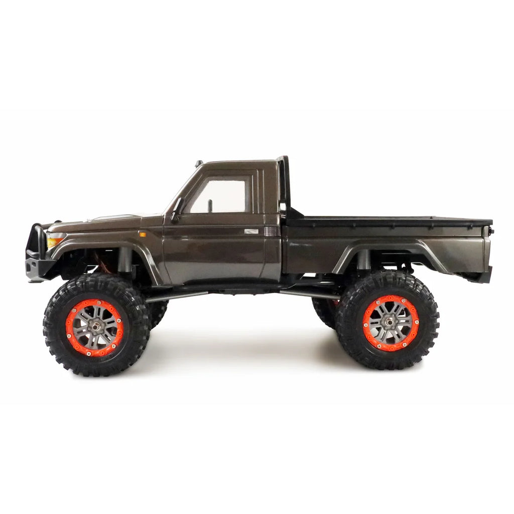 Amewi AMXRock RCX10B Scale Crawler Pick-up Grau 22433 im Maßstab 1:10 Crawler RTR – Seitenansicht