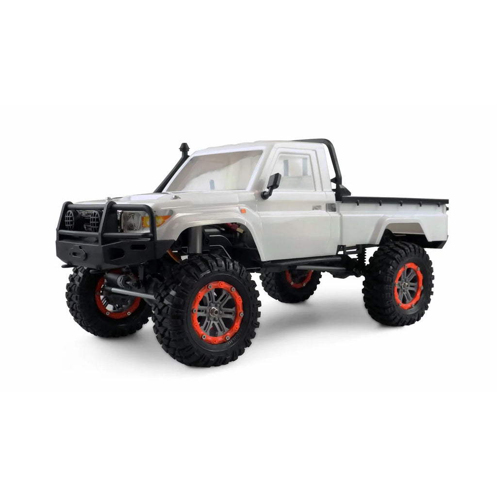 Amewi AMXRock RCX10B Scale Crawler Pick-up Weiß 22432 im Maßstab 1:10 Crawler RTR – Seitenansicht