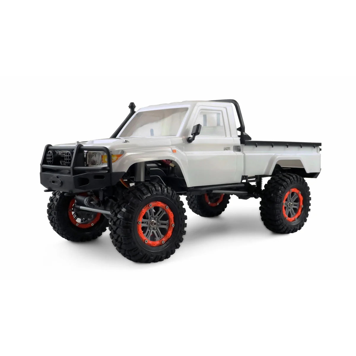 Amewi AMXRock RCX10B Scale Crawler Pick-up Weiß 22432 im Maßstab 1:10 Crawler RTR – Seitenansicht