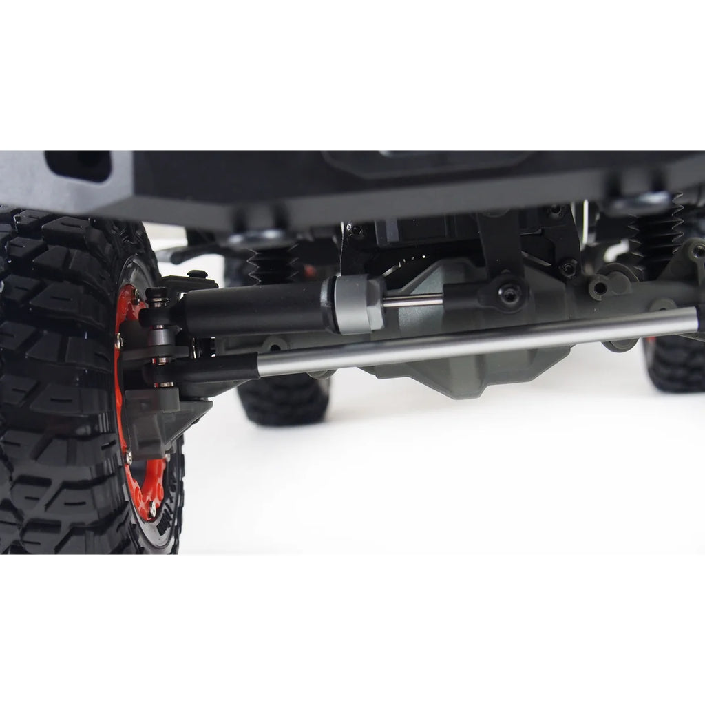 Amewi AMXRock RCX10B Scale Crawler Pick-up Weiß 22432 im Maßstab 1:10 Crawler RTR – Unteransicht