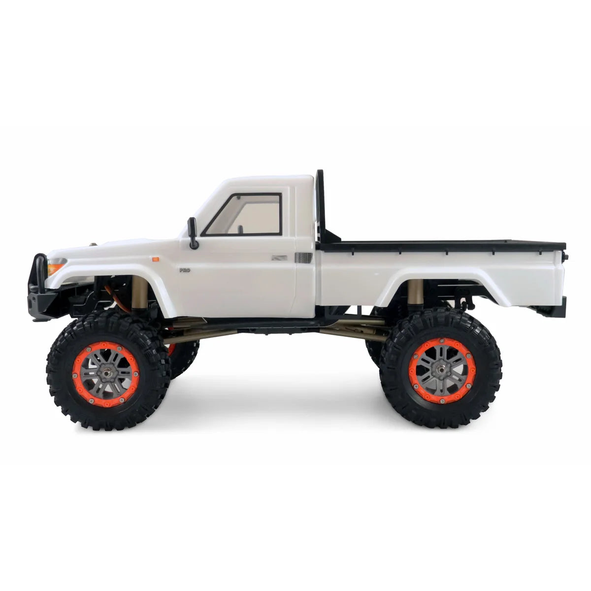 Amewi AMXRock RCX10P Scale Crawler Pick-up Weiß 22434 im Maßstab 1:10 Crawler RTR – Seitenansicht