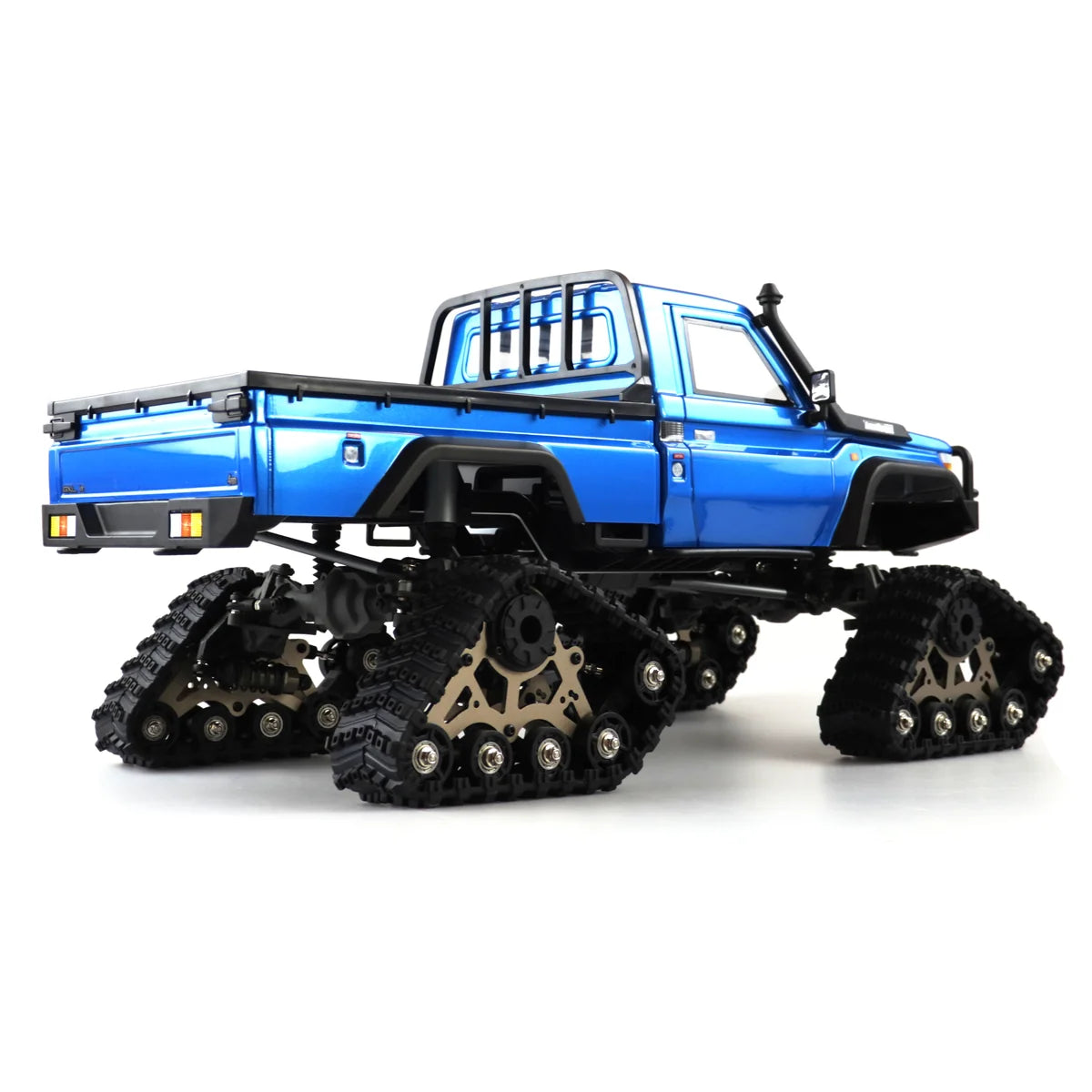 Amewi AMXRock RCX10TB Scale Crawler Pick-up blau 22458 im Maßstab 1:10 Crawler RTR – Seitenansicht