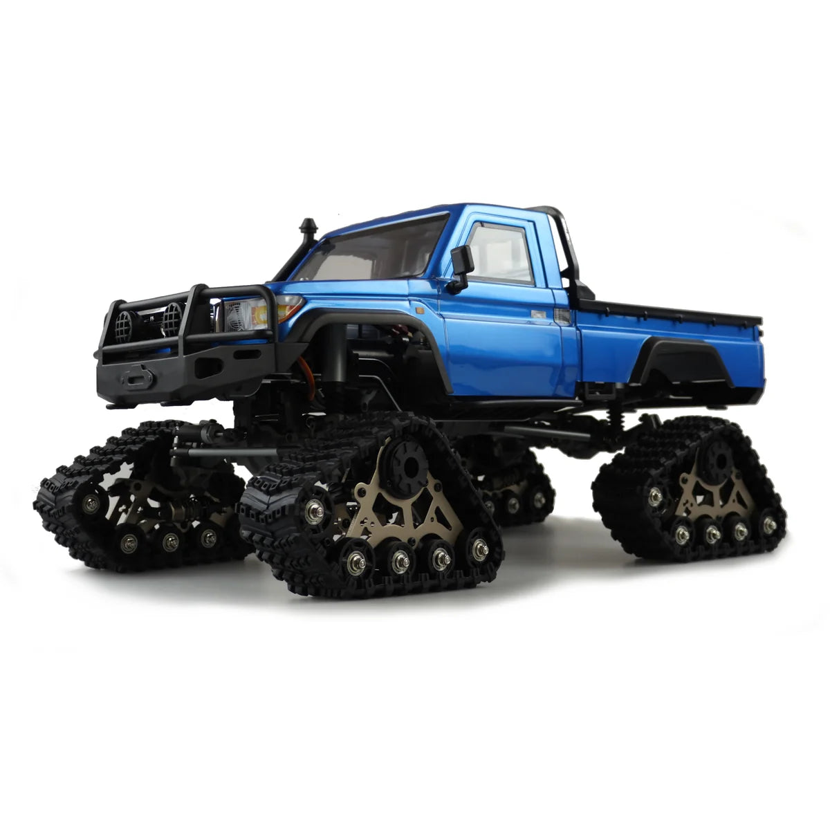 Amewi AMXRock RCX10TB Scale Crawler Pick-up blau 22458 im Maßstab 1:10 Crawler RTR – Seitenansicht