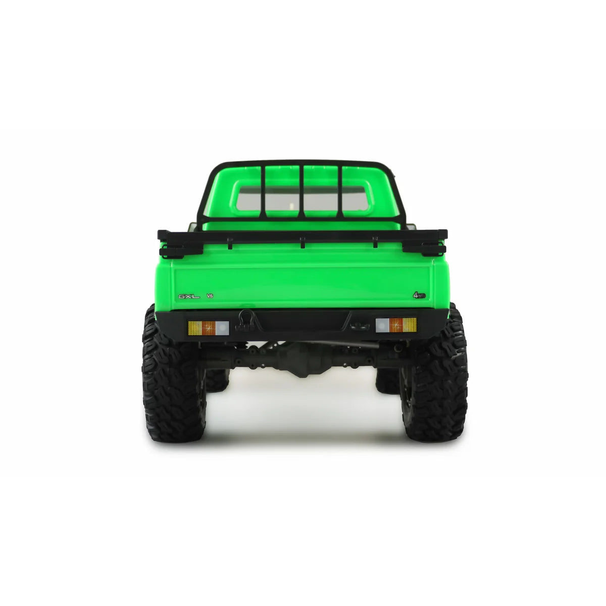 Amewi AMXRock RCX8B Scale Crawler Pick-up grün 22467 im Maßstab 1:8 Crawler RTR – Rückansicht