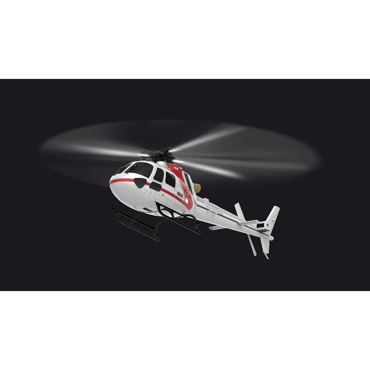 Amewi AS350 Helikopter brushless 3-Blatt 3D/6G Flybarless 25302 Helikopter RTF – Seitenansicht