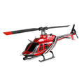 Amewi Bell 206 Jet Ranger CP-Helikopter 6-Kanal 6G 25342 Helikopter RTF – Seitenansicht mit Rotorblättern und Kufen