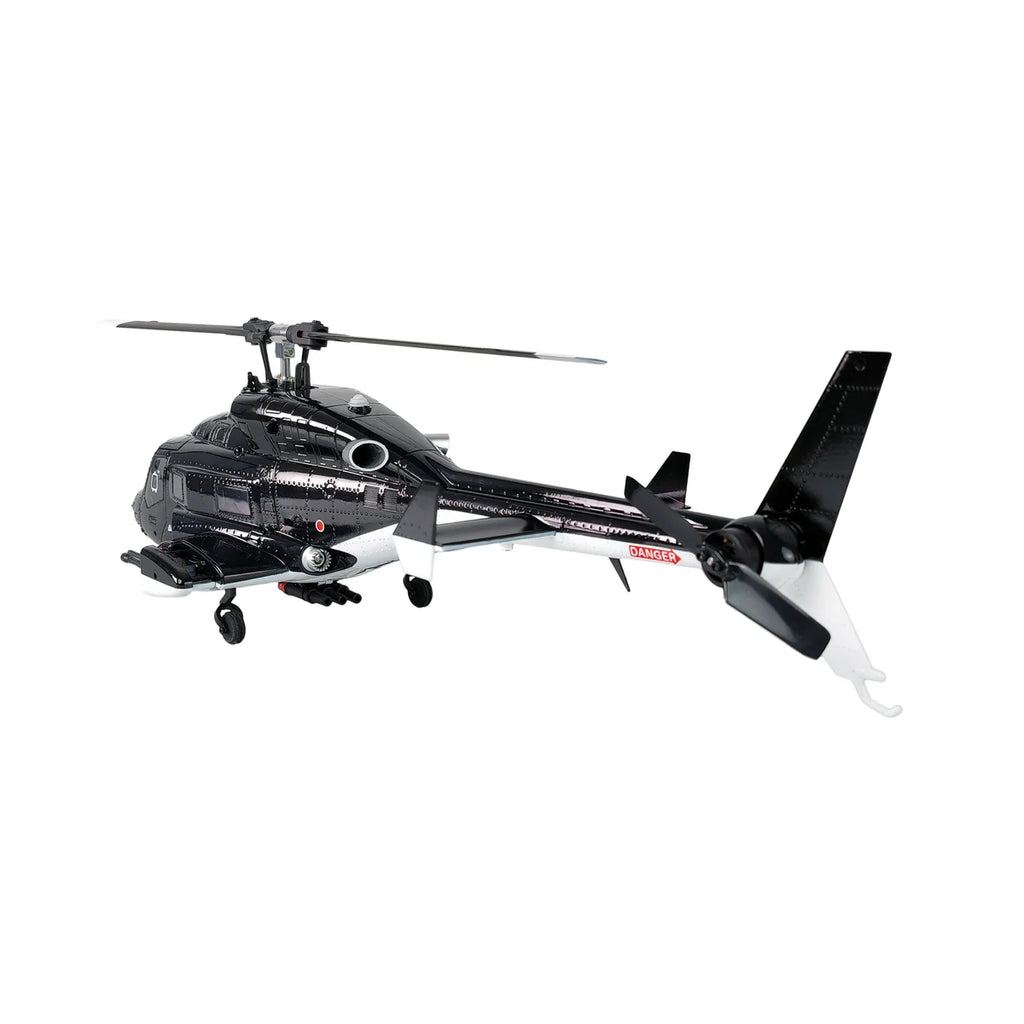 Amewi Bell 222 Airwolf Pro Helikopter 6-Kanal 3D/6G 25361 Helikopter RTF – Seitenansicht