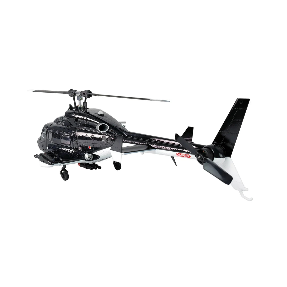 Amewi Bell 222 Airwolf Pro Helikopter 6-Kanal 3D/6G 25361 Helikopter RTF – Seitenansicht