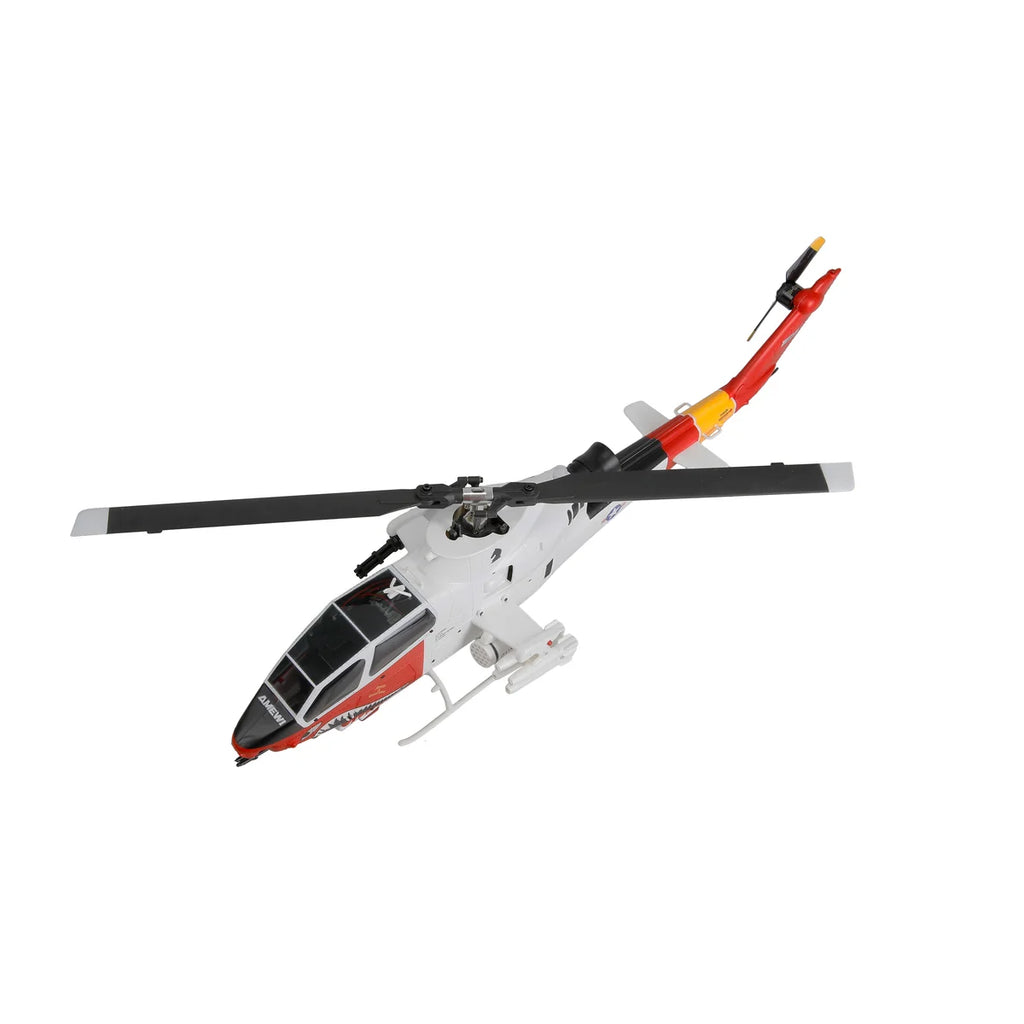 Amewi Bell AH-1 Arctic Cobra Helikopter 6-Kanal 3D/6G 25372 im Maßstab 1:34 Helikopter RTF – Seitenansicht