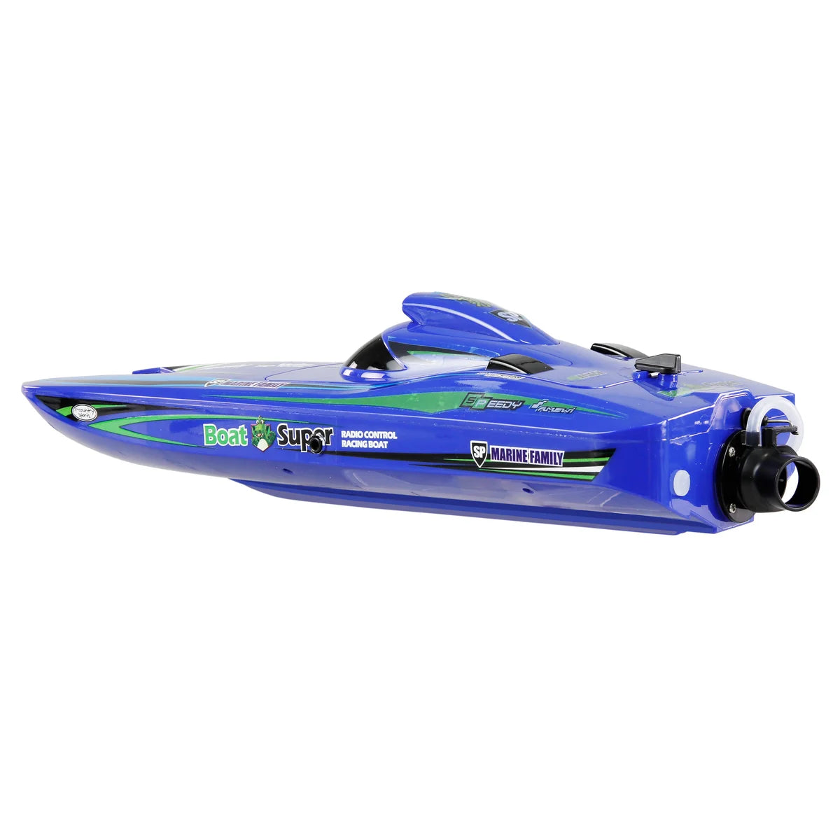 Amewi Blue Arrow Katamaran brushless Jetantrieb 400mm 26114 Jetboot RTR – Seitenansicht