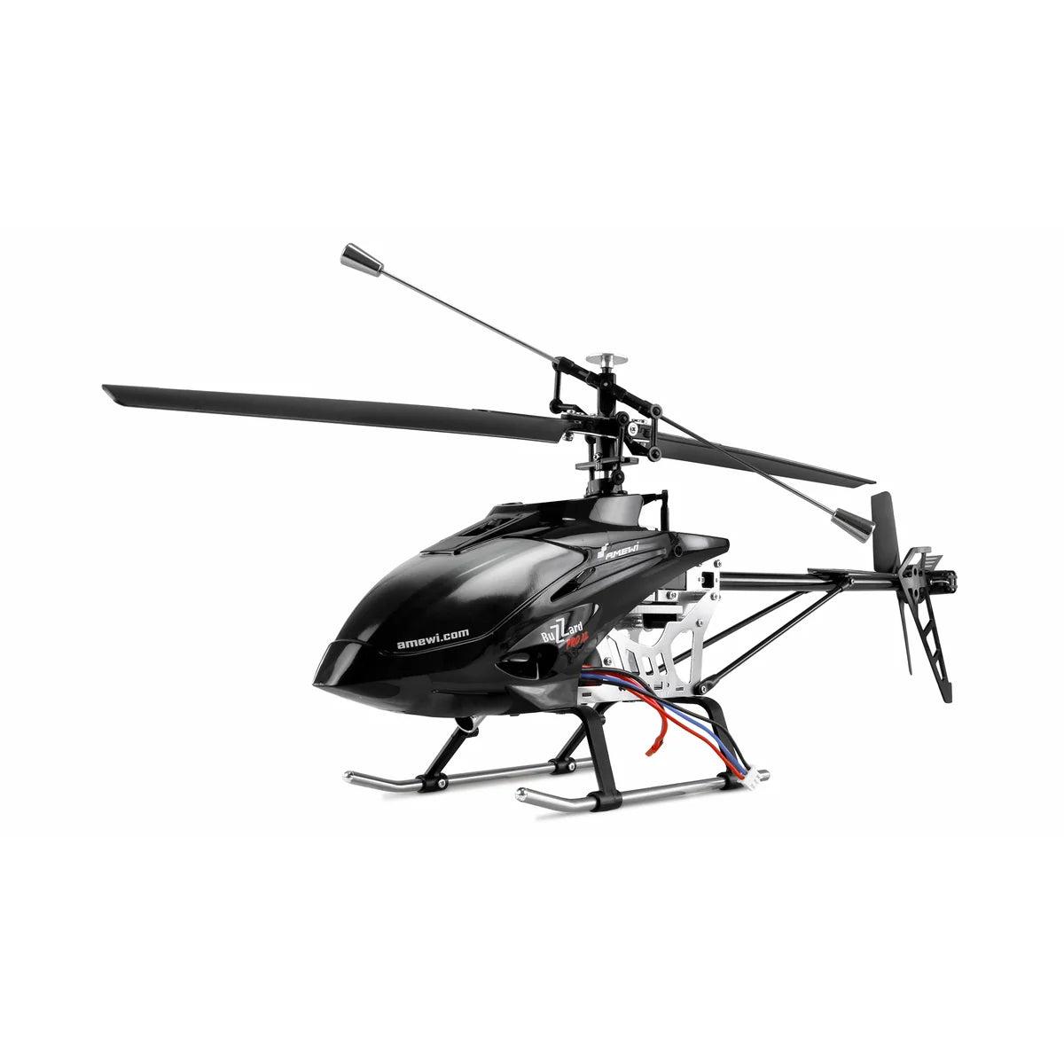 Amewi Buzzard Pro XL Helikopter V2 brushless 4-Kanal 25190 Helikopter RTF – Seitenansicht