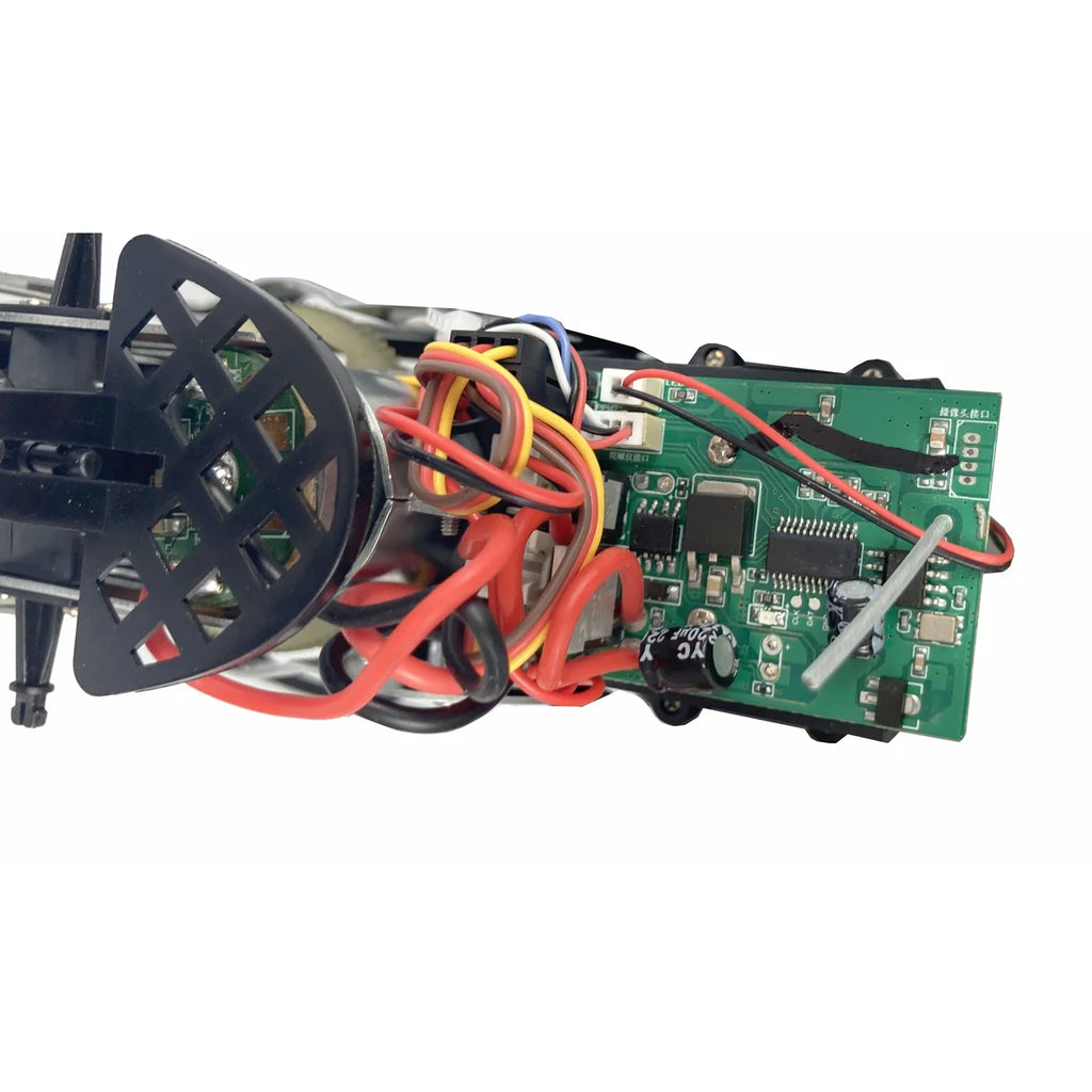 Amewi Buzzard V2 Single-Rotor-Helikopter 4-Kanal Rot 25316 Helikopter RTF – Detailansicht