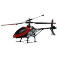 Amewi Buzzard V2 Single-Rotor-Helikopter 4-Kanal Rot 25316 Helikopter RTF – Seitenansicht