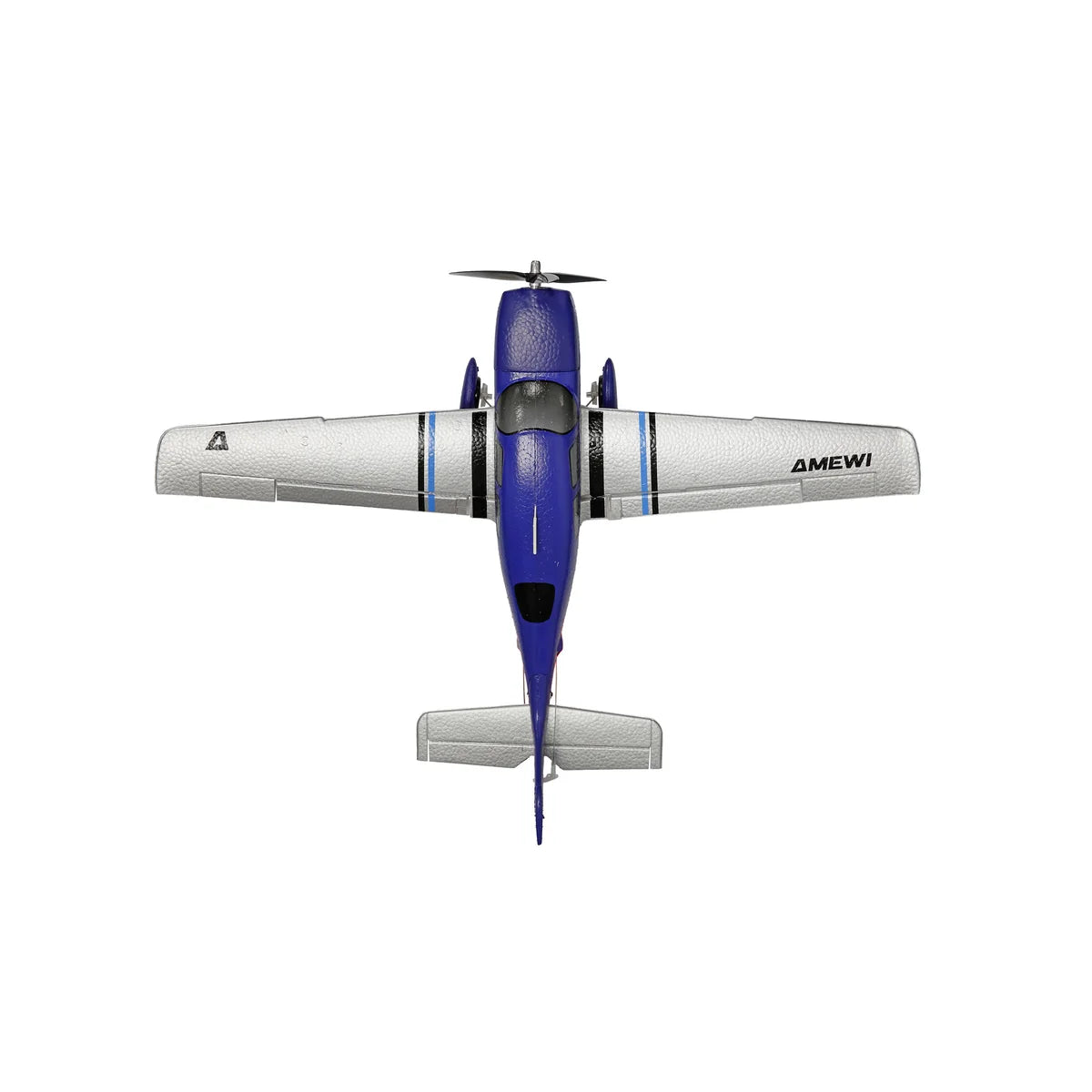 Amewi Cirrus SR22 brushless 520mm 4-Kanal 3D/6G Blau 24150 Flugzeug RTF – Draufsicht