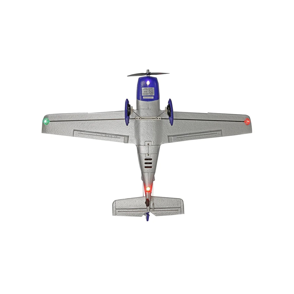 Amewi Cirrus SR22 brushless 520mm 4-Kanal 3D/6G Blau 24150 Flugzeug RTF – Draufsicht