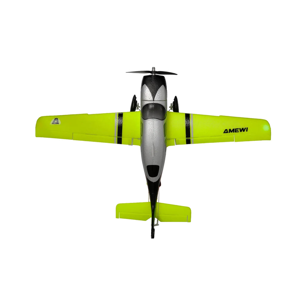 Amewi Cirrus SR22 brushless 520mm 4-Kanal 3D/6G Grün 24151 Flugzeug RTF – Draufsicht