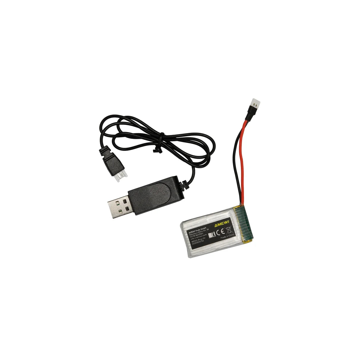 Amewi Cirrus SR22 brushless 520mm 4-Kanal 3D/6G Grün 24151 Flugzeug RTF – Lieferumfang und Zubehör