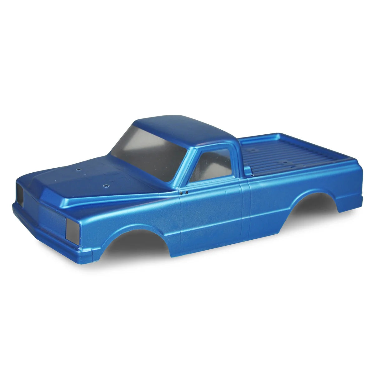 Amewi Convoy Lexan Karosserie für AMXRock AM18 Blau 015-18039 Crawler – Seitenansicht