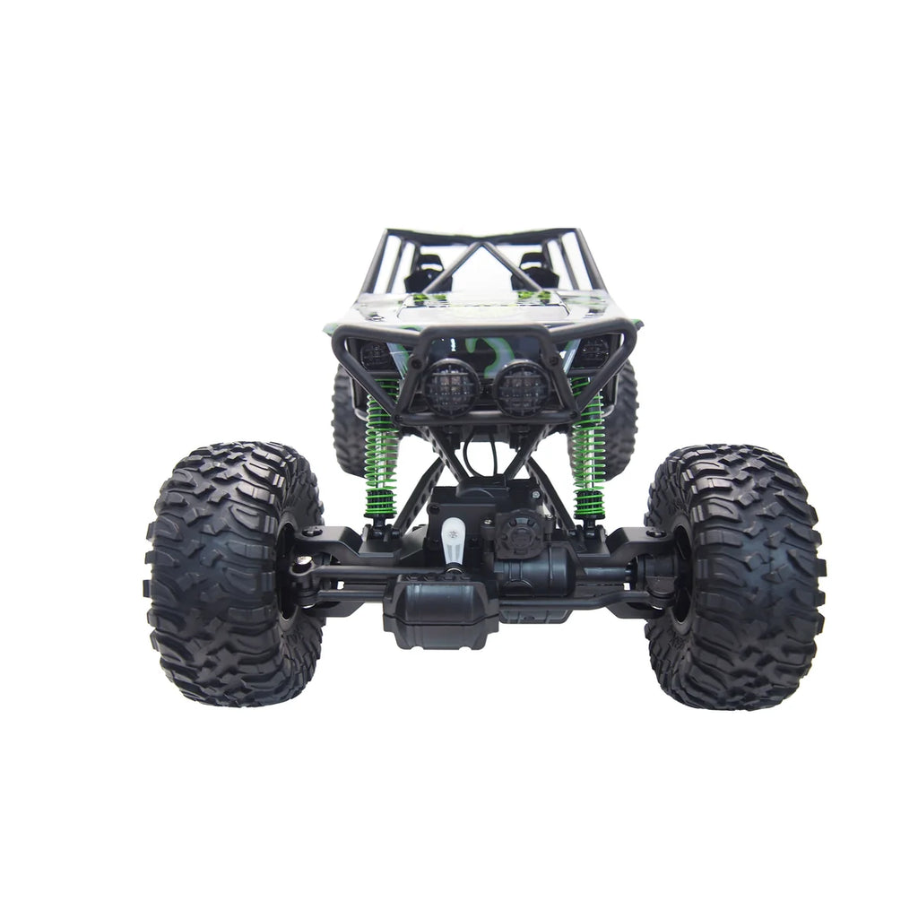 Amewi Crazy Rock Crawler 4WD Grün 22217 im Maßstab 1:10 Crawler RTR – Unteransicht