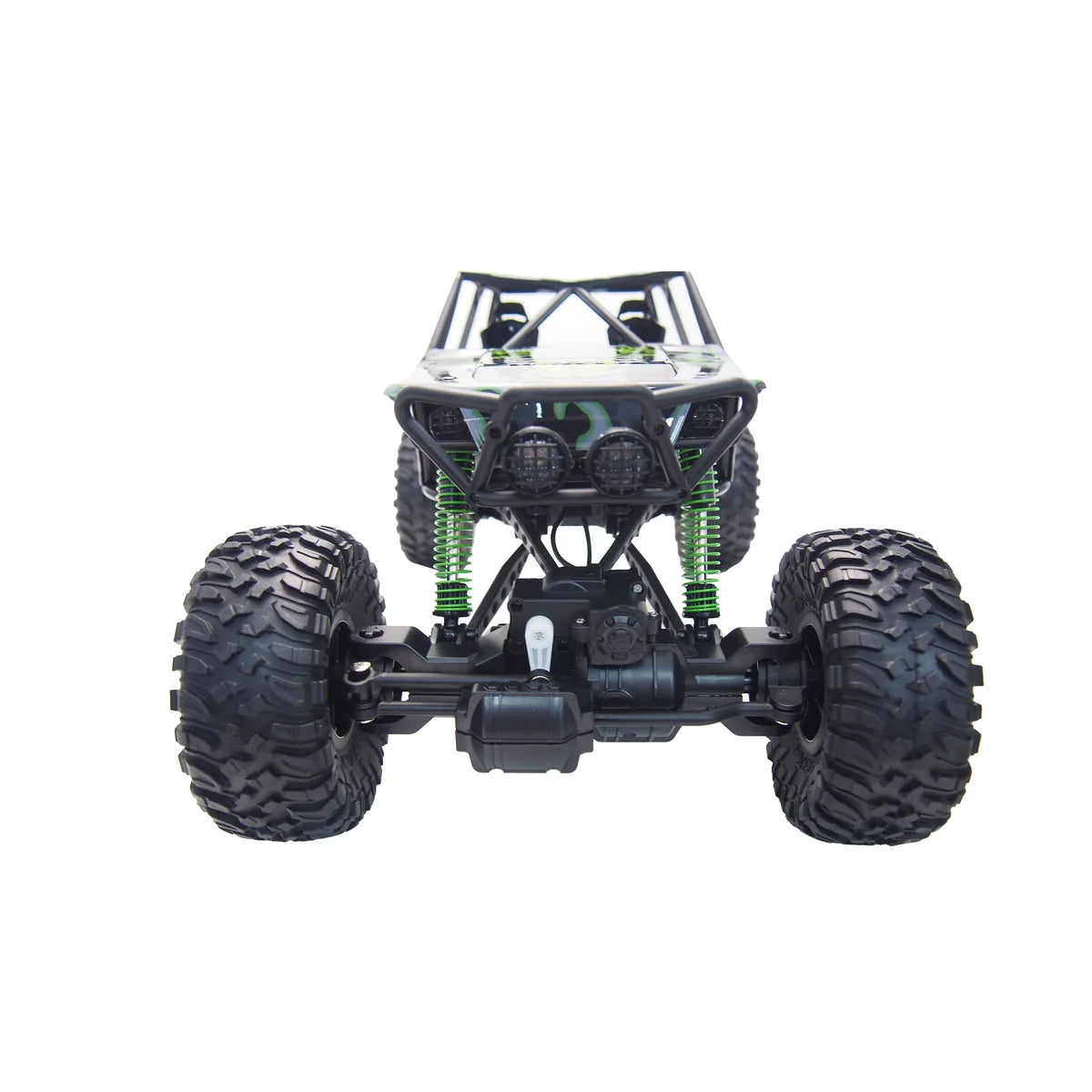 Amewi Crazy Rock Crawler 4WD Grün 22217 im Maßstab 1:10 Crawler RTR – Unteransicht
