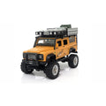 Amewi D90X28 Metall Scale Crawler 4WD Gelb 22567 im Maßstab 1:28 Crawler RTR – Seitenansicht