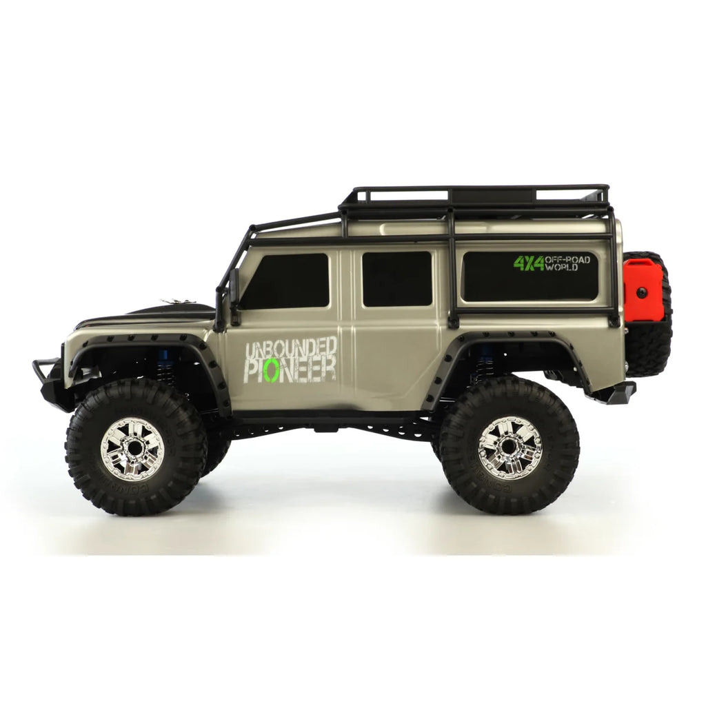 Amewi Dirt Climbing Pioneer SUV Crawler 4WD 22528 im Maßstab 1:10 Crawler RTR – Seitenansicht