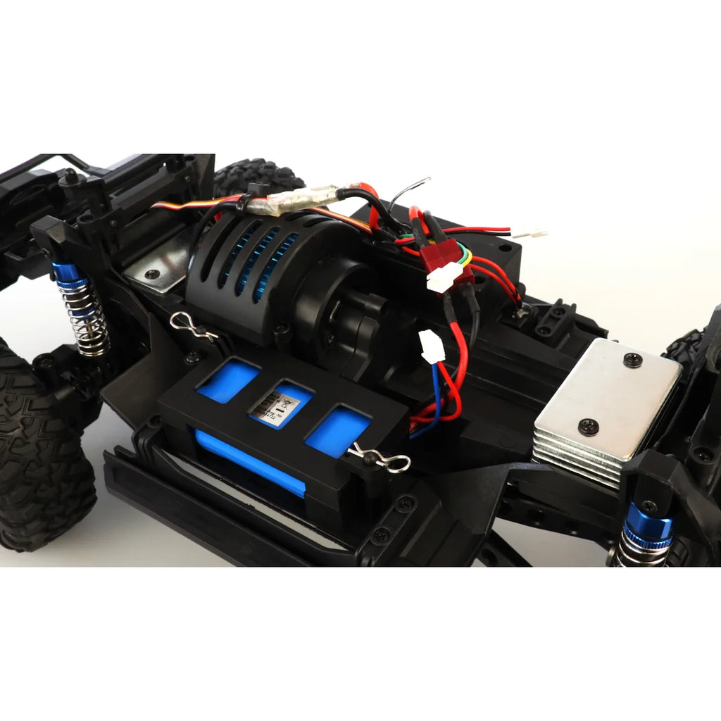 Amewi Dirt Climbing Pioneer SUV Crawler 4WD 22528 im Maßstab 1:10 Crawler RTR – Unteransicht