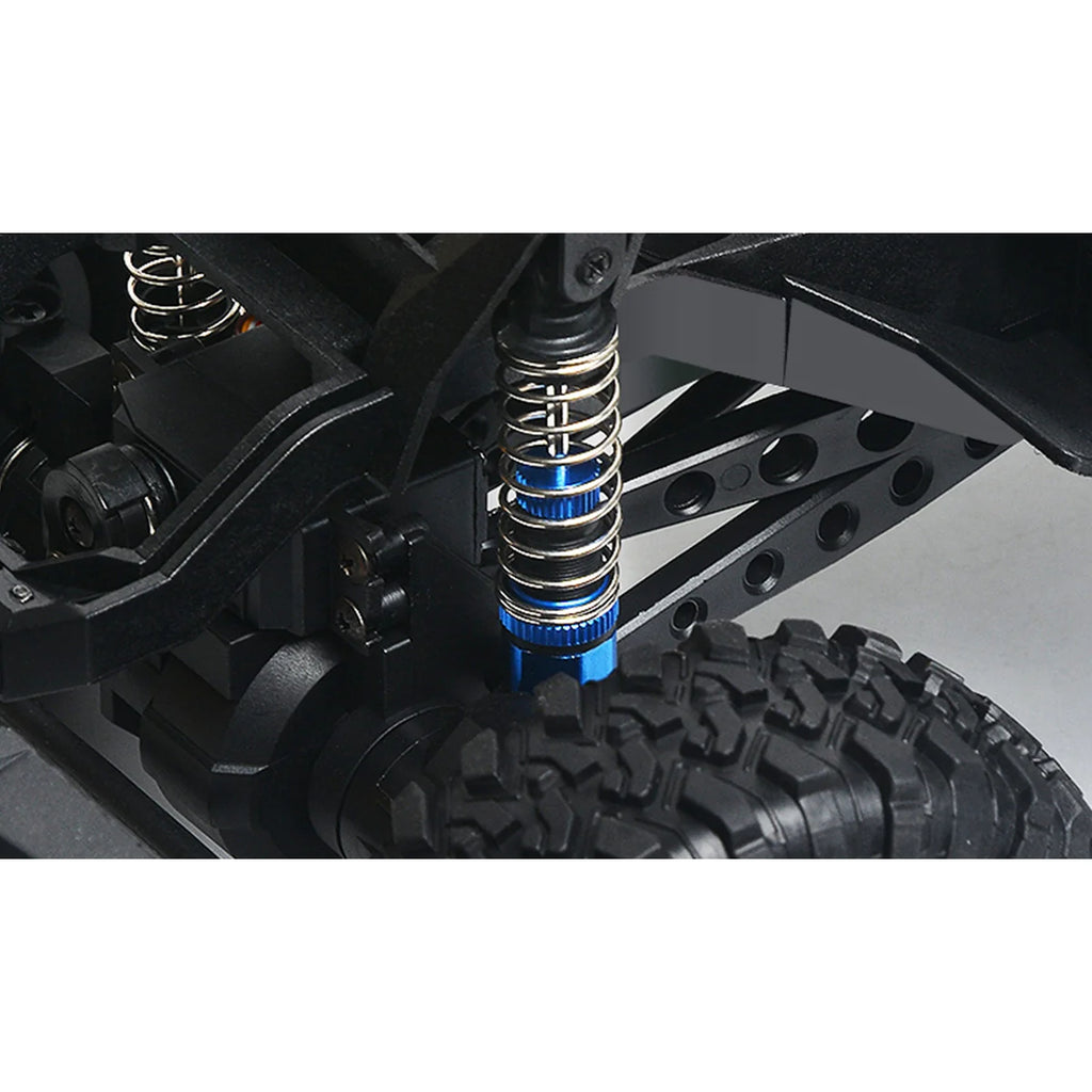 Amewi Dirt Climbing SUV Race Crawler 4WD weiß/rot 22592 im Maßstab 1:10 Crawler RTR – Detailansicht