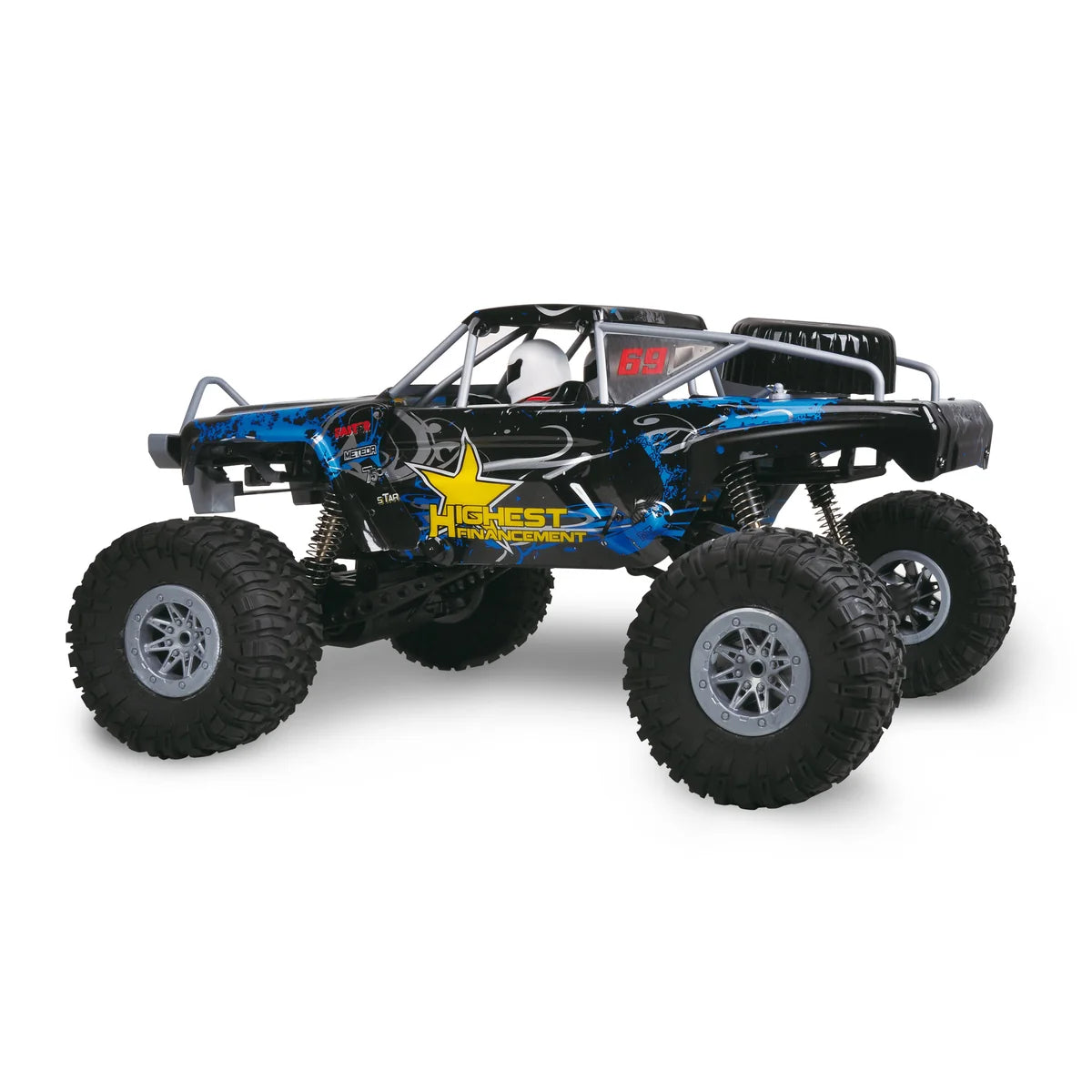 Amewi Double Bridge Crawler brushed 4WD 22412 im Maßstab 1:10 Crawler RTR – Seitenansicht