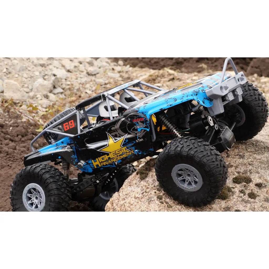 Amewi Double Bridge Crawler brushed 4WD 22412 im Maßstab 1:10 Crawler RTR – Seitenansicht