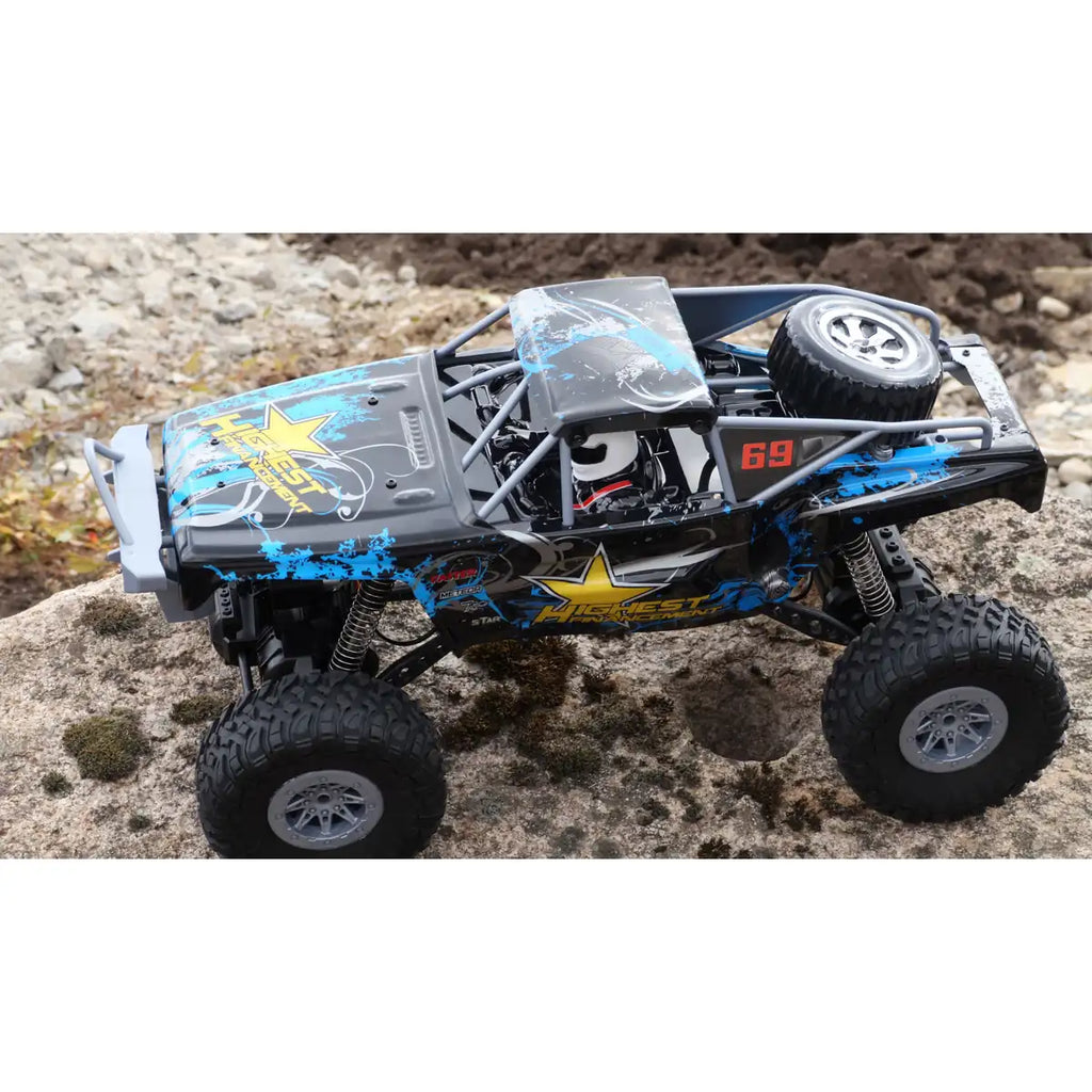 Amewi Double Bridge Crawler brushed 4WD 22412 im Maßstab 1:10 Crawler RTR – Seitenansicht