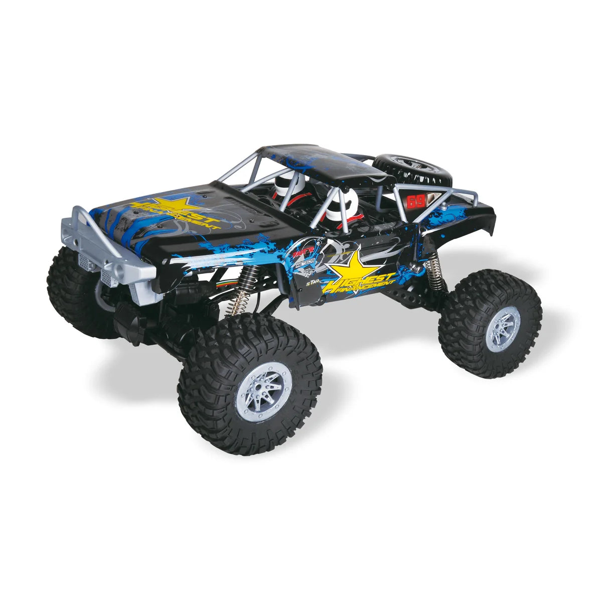 Amewi Double Bridge Crawler brushed 4WD 22412 im Maßstab 1:10 Crawler RTR – Seitenansicht