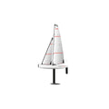 Amewi DragonForce65 V7 Segelboot 650mm 26098 Segelboot RTR – Seitenansicht Segelboot mit Segeln und Foils