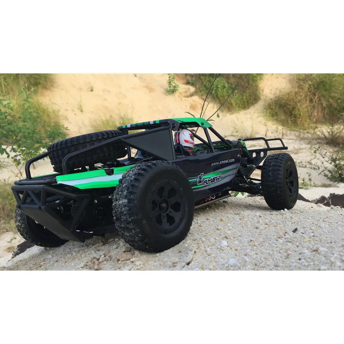 Amewi Dune Breaker Sand Buggy brushed 4WD 22319 im Maßstab 1:10 Buggy RTR – Seitenansicht