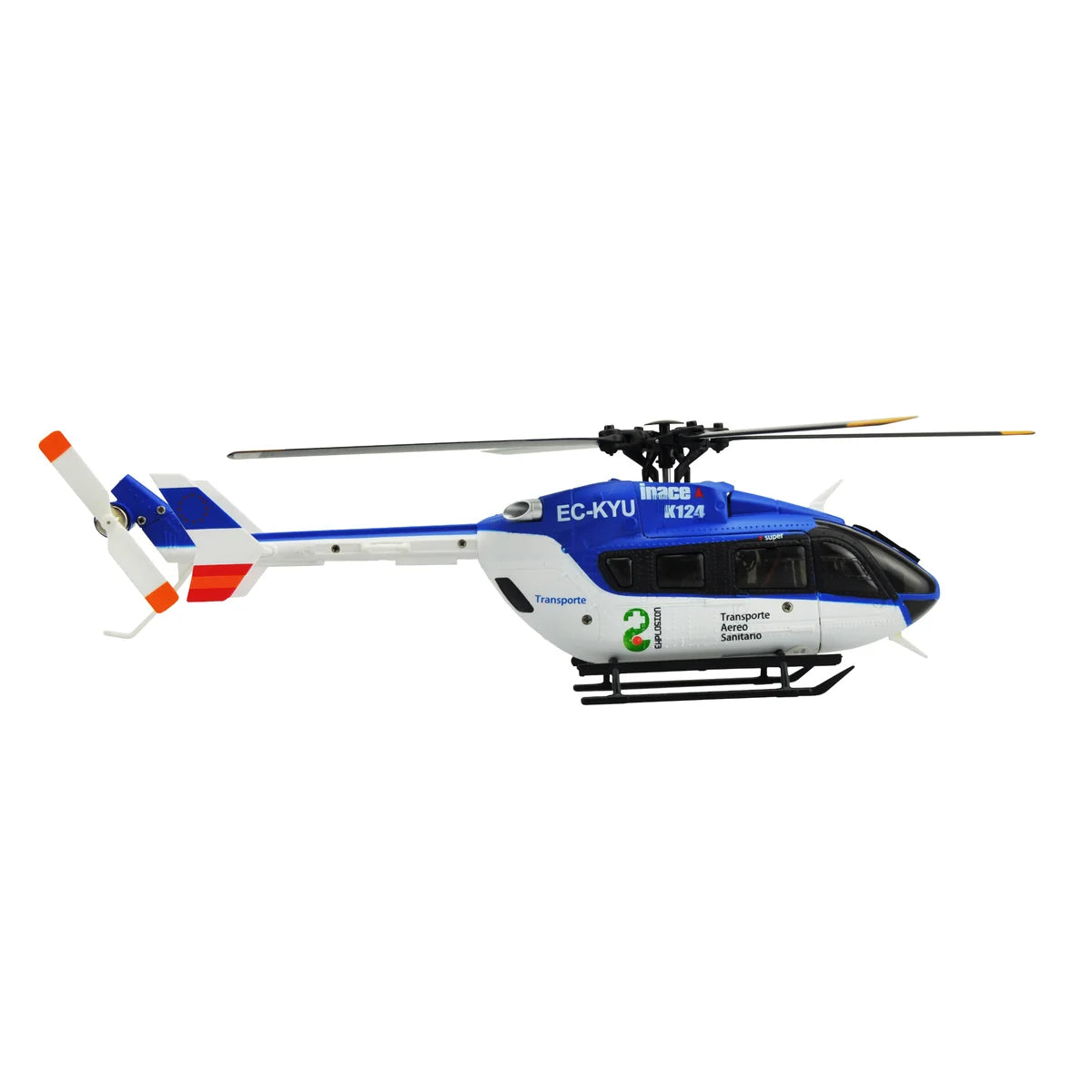 Amewi EC145 Helikopter brushless 6-Kanal 6G/3D 25193 Helikopter RTF – Seitenansicht