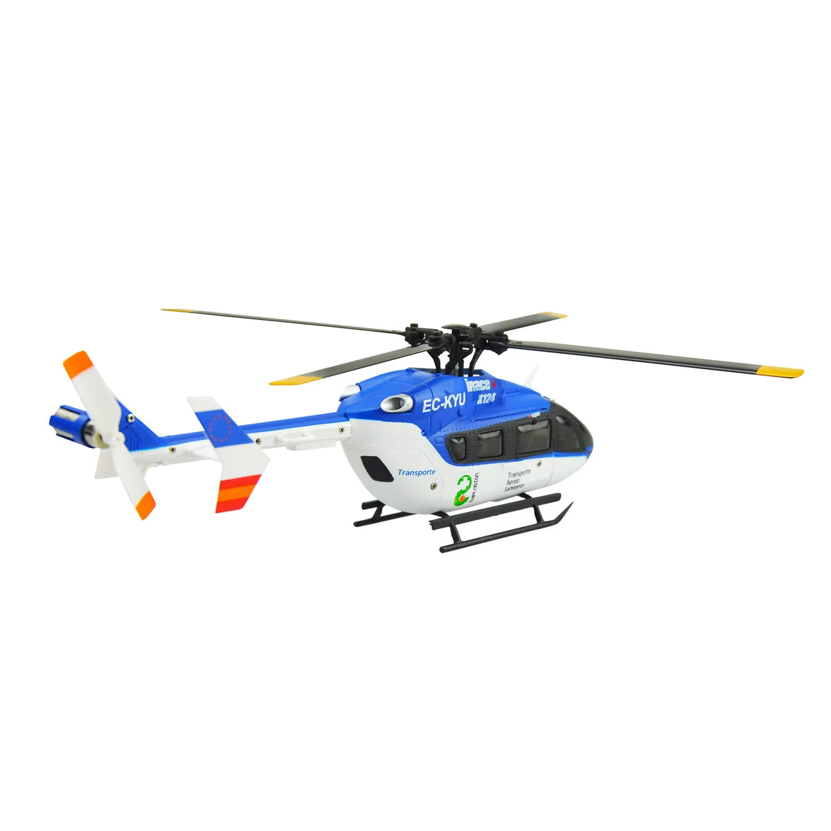 Amewi EC145 Helikopter brushless 6-Kanal 6G/3D 25193 Helikopter RTF – Seitenansicht