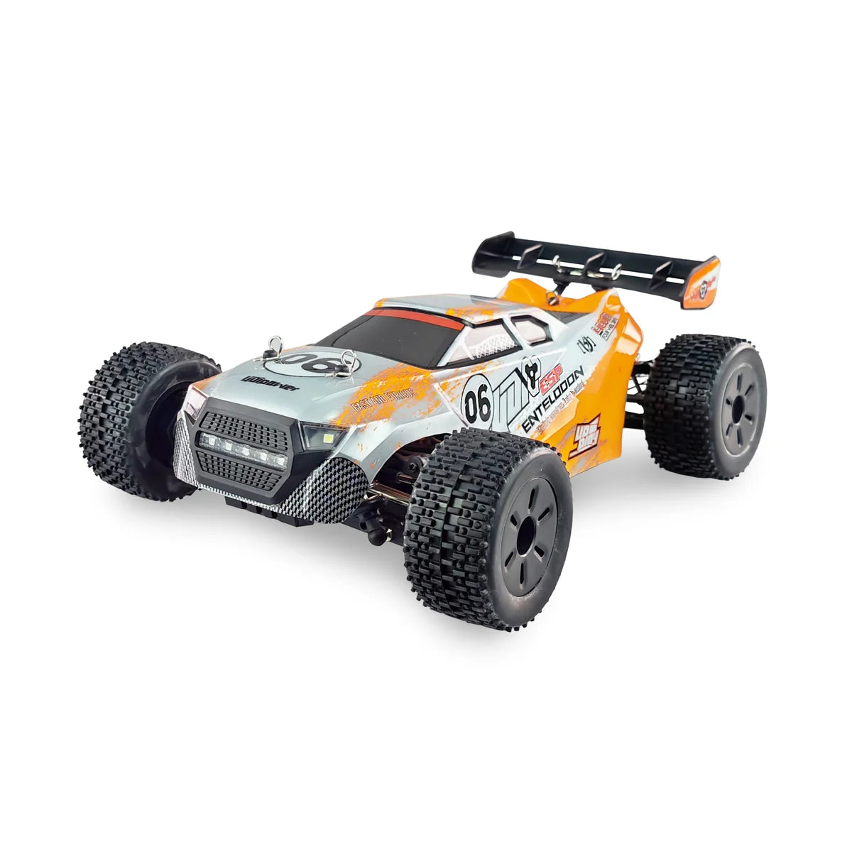 Amewi Entelodon Pro Truggy brushless 4WD 22649 im Maßstab 1:18 Offroad RTR – Seitenansicht