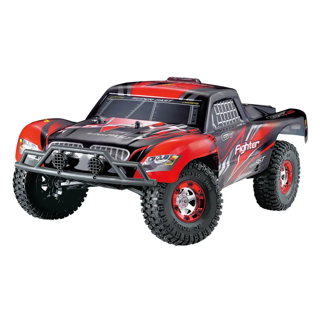 Amewi Fighter-1 Short Course Truck 4WD 22184 im Maßstab 1:12 Offroad RTR – Seitenansicht