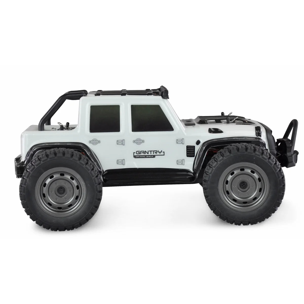Amewi Gantry Cross-Country Truck brushed 4WD weiß 22606 im Maßstab 1:16 Offroad RTR – Seitenansicht