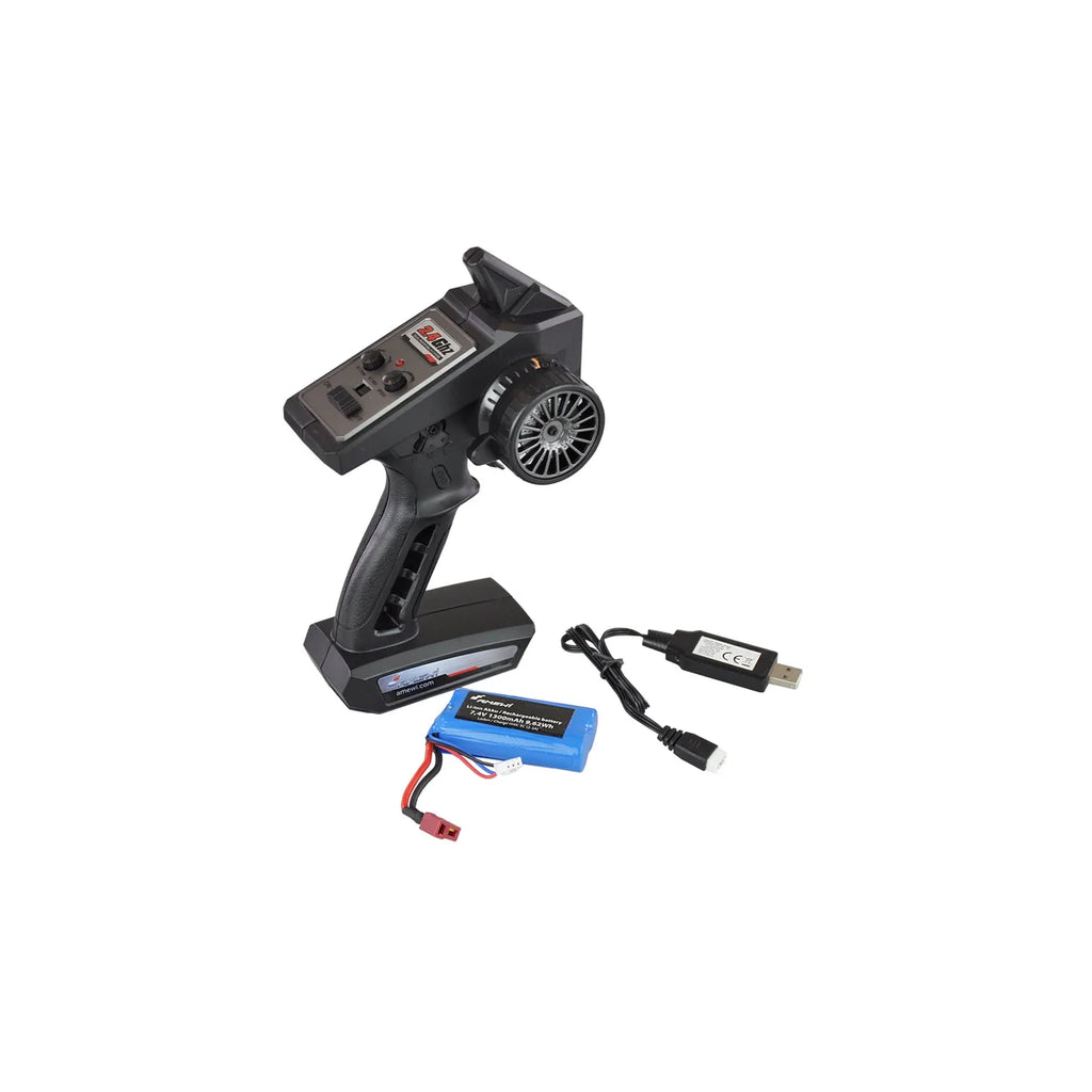 Amewi Gantry Cross-Country Truck brushed 4WD weiß 22606 im Maßstab 1:16 Offroad RTR – Lieferumfang und Zubehör