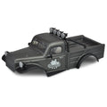 Amewi Harvest Lexan Karosserie matt grau für AMXRock AM18 015-18042 Crawler – Seitenansicht