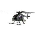 Amewi Hughes MD500 Helikopter Militär 4-Kanal 6G grau 25353 Helikopter RTF – Seitenansicht