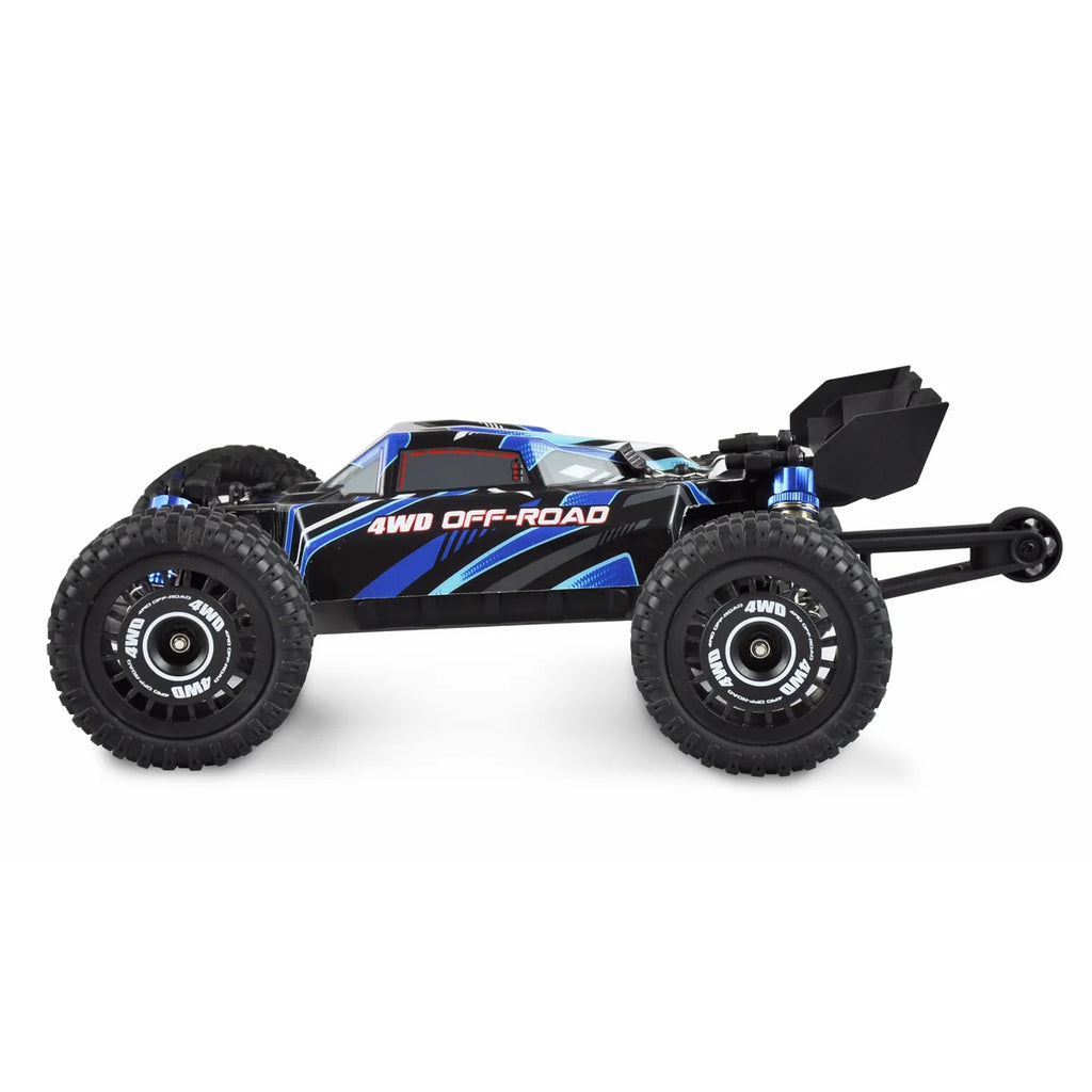 Amewi Hyper GO Buggy brushless 3S 4WD blau 22626 im Maßstab 1:16 Buggy RTR – Seitenansicht