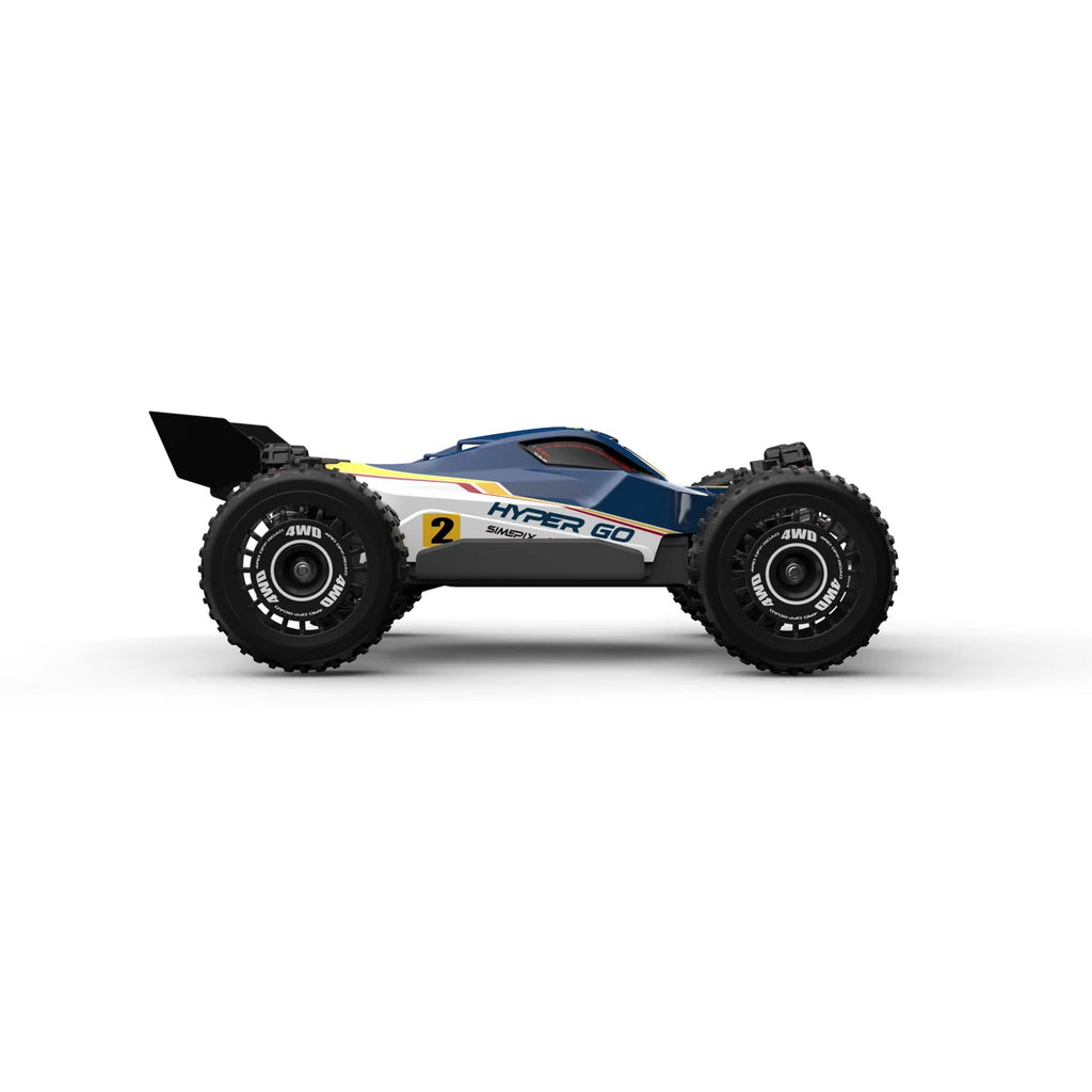 Amewi Hyper Go Buggy V2 brushless 4WD 22798 im Maßstab 1:16 Buggy RTR – Seitenansicht