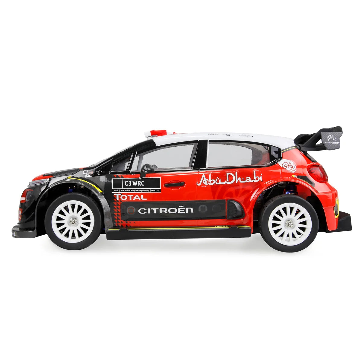 Amewi Hyper Go Citroen C3 WRC Rallye brushless 4WD 21145 im Maßstab 1:10 Onroad ARTR – Seitenansicht