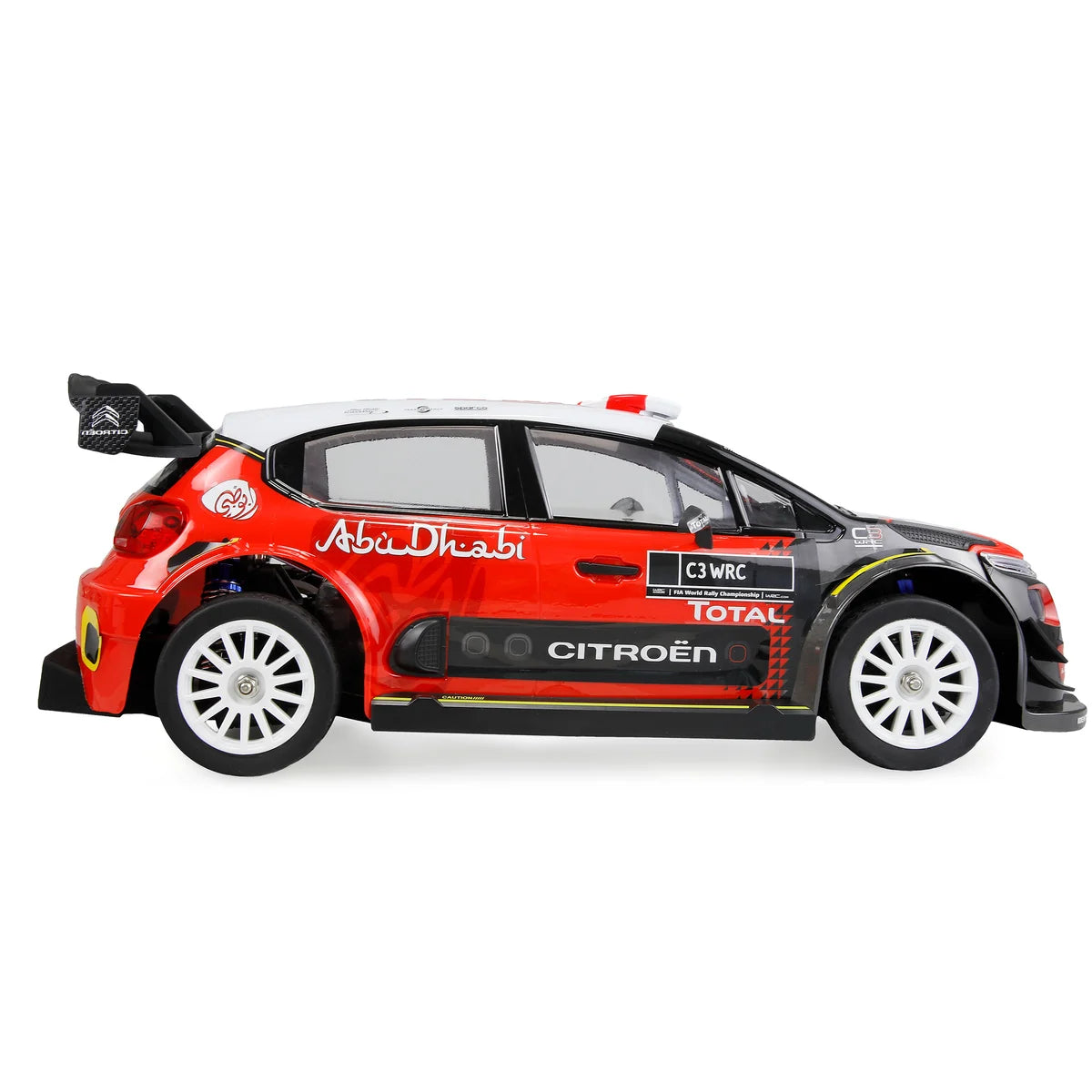Amewi Hyper Go Citroen C3 WRC Rallye brushless 4WD 21145 im Maßstab 1:10 Onroad ARTR – Seitenansicht