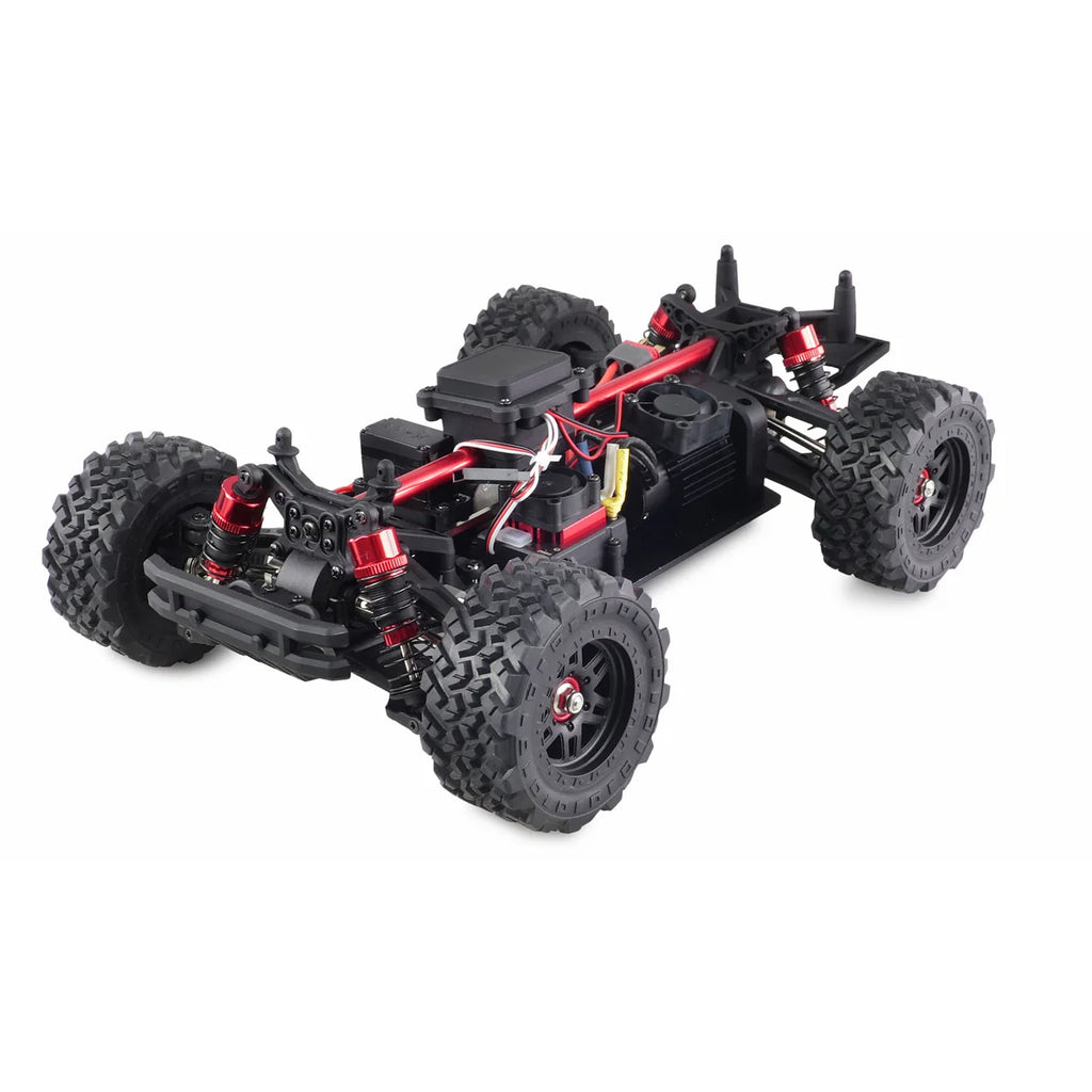 Amewi Hyper GO Desert Buggy brushless 4WD schwarz/rot 22658 im Maßstab 1:14 Buggy RTR – Draufsicht