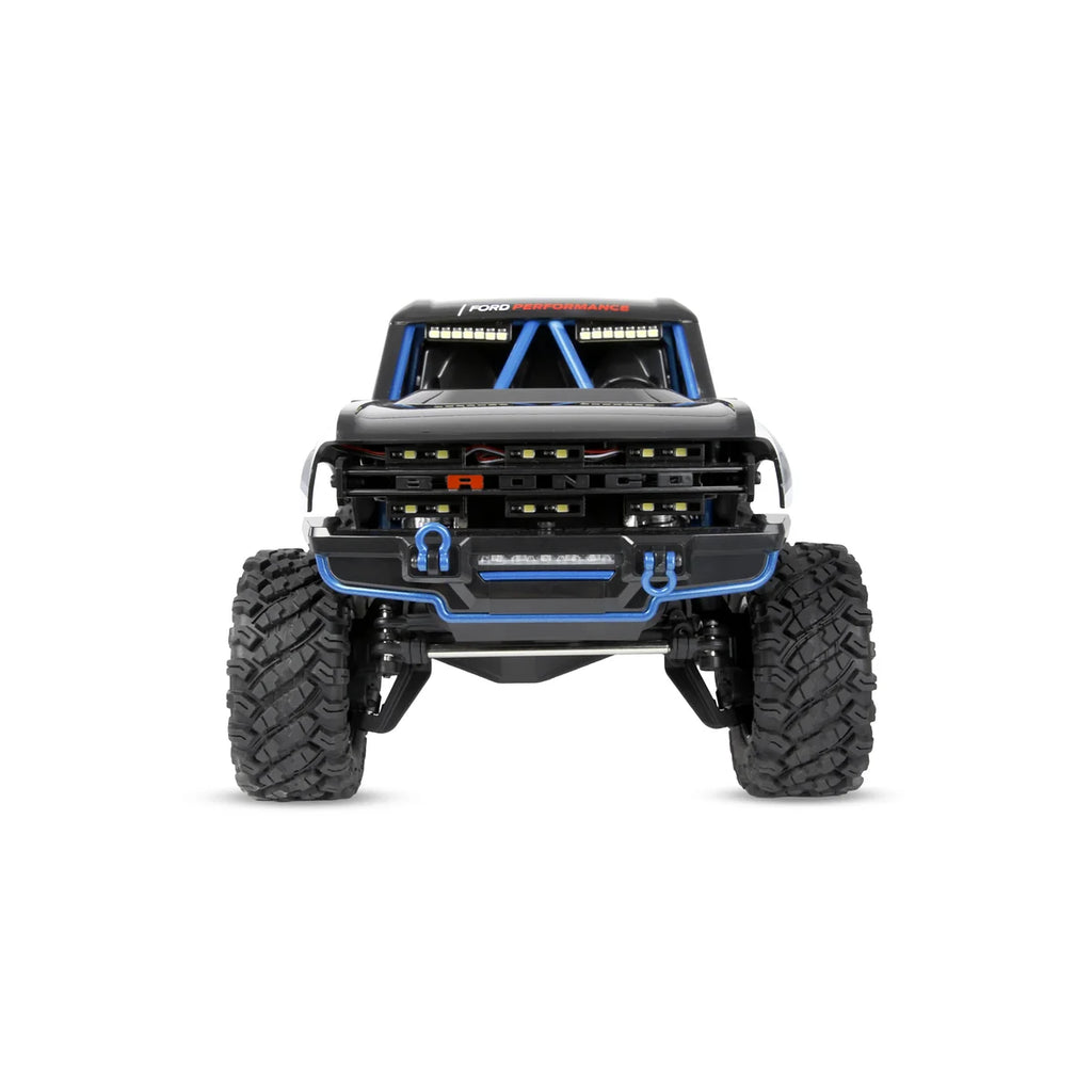 Amewi Hyper GO Ford Bronco Baja 1000 Brushless 22740 im Maßstab 1:12 Offroad RTR – Frontansicht