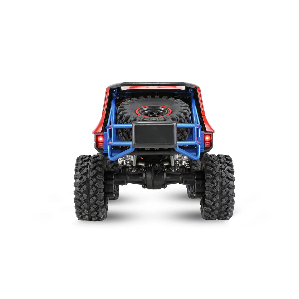 Amewi Hyper Go H18P Ford Bronco Baja 1000 brushless 22805 im Maßstab 1:18 Offroad RTR – Rückansicht
